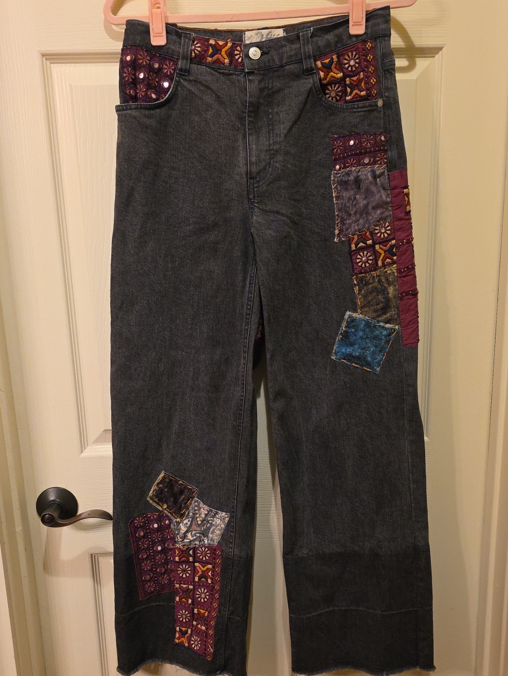 We The Free Wild Heart Midrise Wide Leg Jean